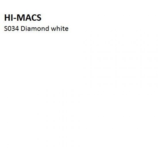 Hi-Macs S34  ☼ DIAMOND WHITE